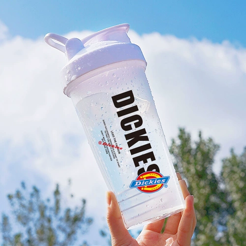 Пластиковая космическая бутылка для воды для школьников, портативный вместительный и большой чайник, простой и элегантный дизайн, защита при падении