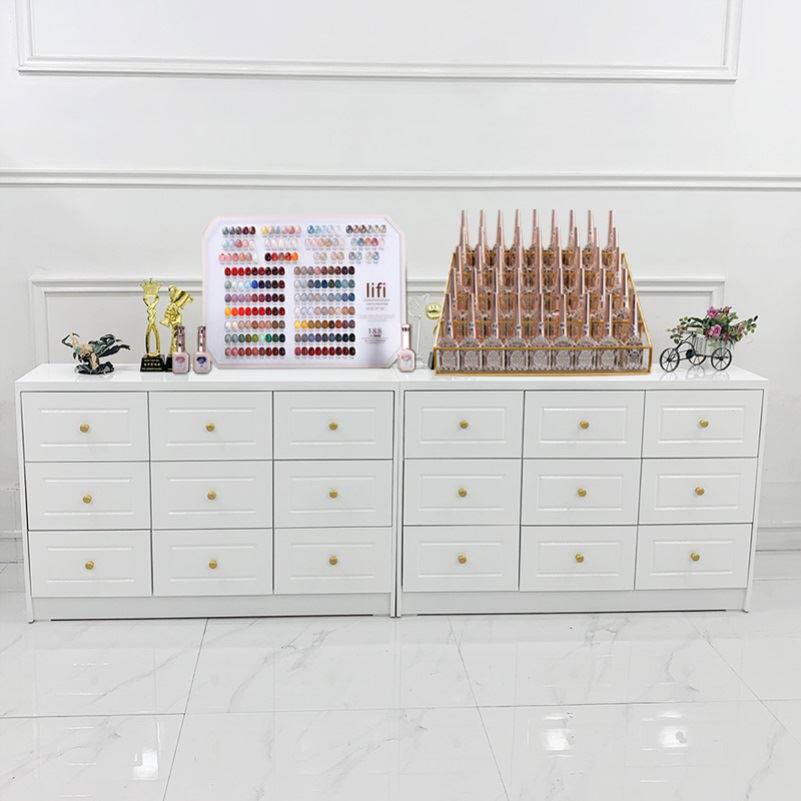 Nail Polish Low Cabinet Low Cabinet Containing Cabinet Display Cabinet Ground Cabinet Mealshop Storage Cabinet Storage Chia Oil Glue Close To Wall Cabinet