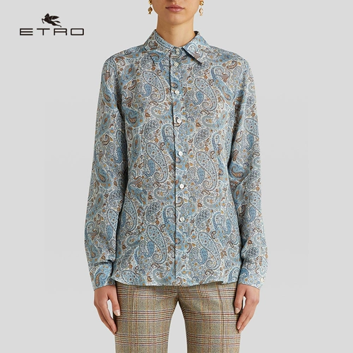 [Интересная установка -free] etro/ai chuo/2021 весна и летняя новая/дамская рубашка дизайна Pisri