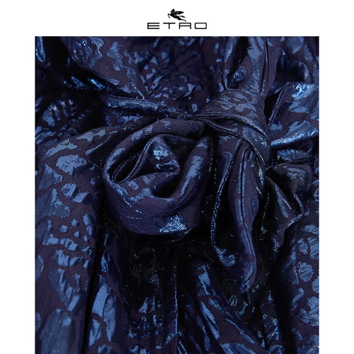 [Hui] Etro ai Chuo/2020 Ранняя весна Новая/Женская одежда/женская синяя юбка