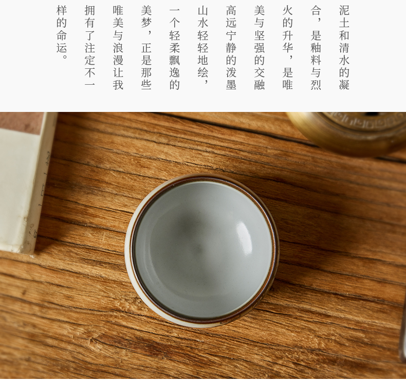 Shot incarnate your up hand - made of red chamber kung fu master of jingdezhen ceramic tea set cups of individual single CPU open for