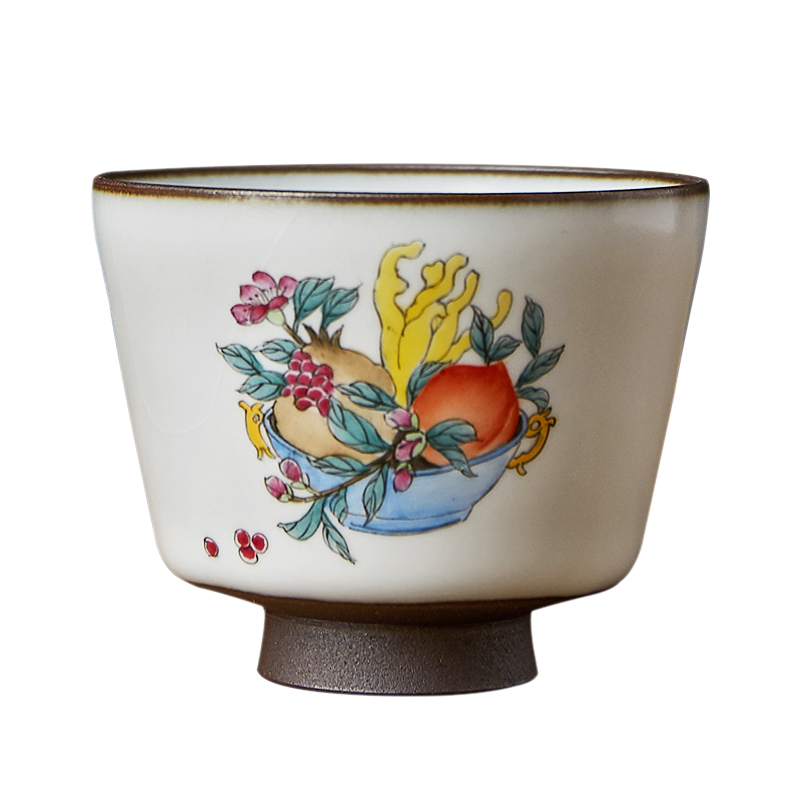 Shot incarnate your up hand - made jingdezhen ceramic cups kung fu tea set sample tea cup cup single CPU slicing can be a master