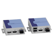 Pandy HDMI optical transmitter 3840p with a new collection of audio optical transmitter and receiver high-definition real-time non-compression usb key rat single-fiber single-mode LC optical fiber transmission 10KM audio-video optical transmitter and receiver 4