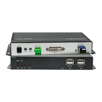 Pengdi DVI optical transceiver HD lossless 4K USB2 0 two-way audio touch screen fiber optic transmission 10 kilometers DVI fiber optic extender DVI to fiber optic transmitter