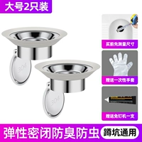 [Модернизированный материал из нержавеющей стали 304] Приседывая туалетную дезодоризация.