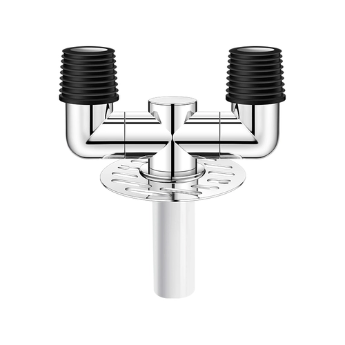 Сливная труба для стиральной машины, слив в полу, трехходовое соединение, защита от запаха и перелива, выпуск и дренаж, специальный переключатель «два в одном»