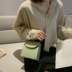 Phụ nữ Bag 2020 khí mới Pháp crowdsourcing nhỏ nghiêng một bên vai túi thời trang chuỗi đơn giản túi vuông nhỏ 