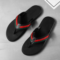 Flip-flops men's summer trend Korean version of 2021 new outdoor leisure drag men's outdoor non-slip soft bottom slippers