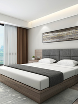 Customized hotel chain hotel furniture special bed standard room full combination rental room single room apartment double bed