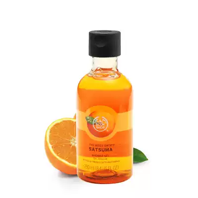 TheBodyShop Body Shop Mikan Shower Gel 250ml Clean, Nourishing, Moisturizing, Rejuvenating, Fruity Fragrance