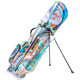 美国PGA 高尔夫炫彩支架包 女士球包 透明七彩TPU 轻量便携 防水