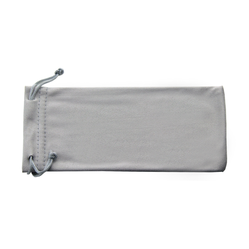 Myopia Glasses Bag Portable Storage Bag Deerskin Velvet Eyeglass Cloth Anti-Fog Lens Cloth Protective Cover Sunglasses Bag