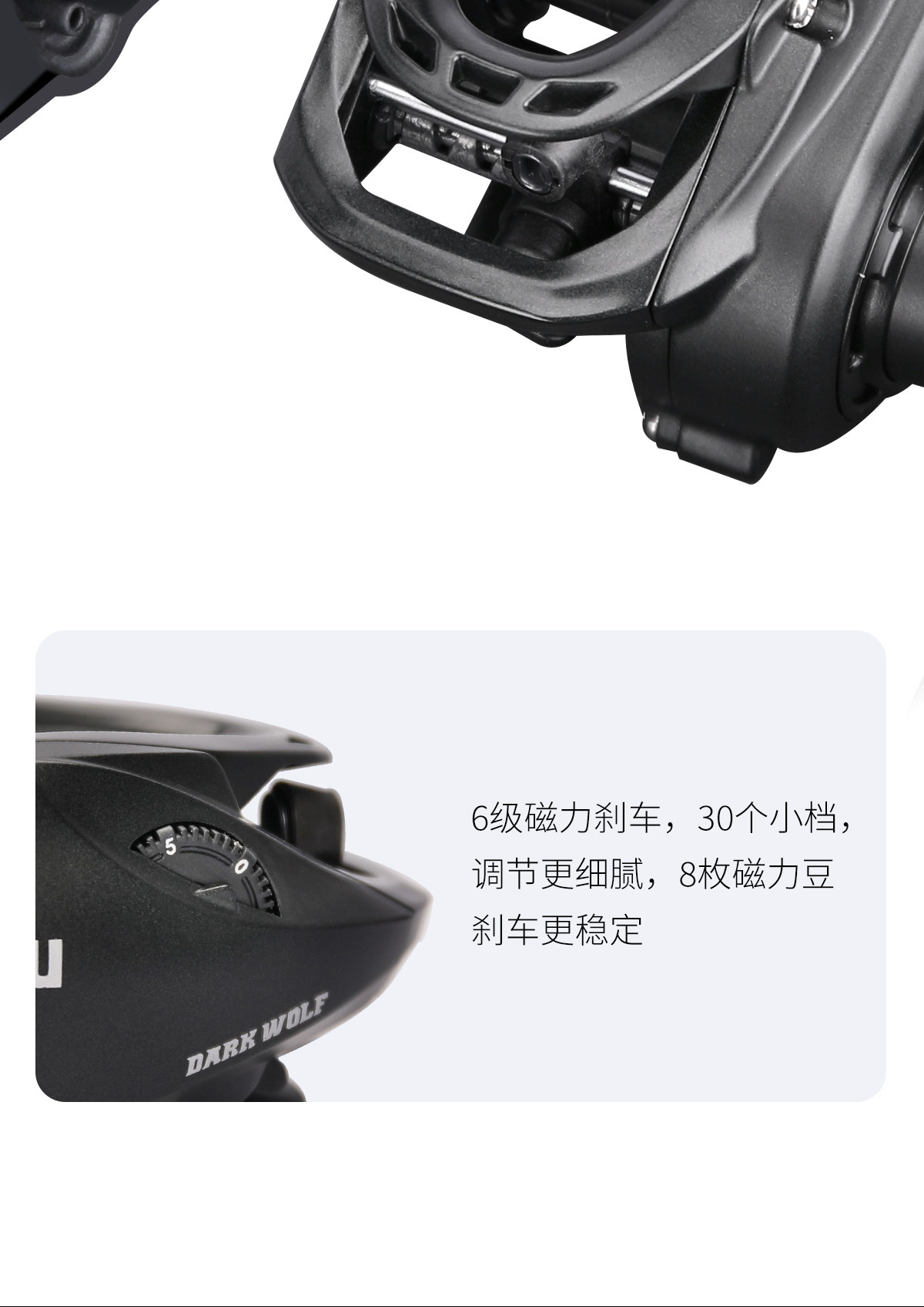2026 New Tsurinoya BFS Dark Wolf KF-50S PRO Baitcasting-reel