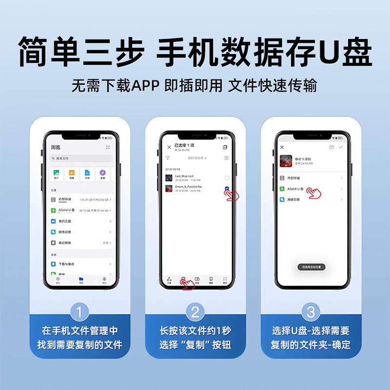 Philips High-Speed USB Flash Drive Typec Dual Interface Large Capacity Huawei Mobile Phone Computer USB Flash Drive Official Genuine 64g