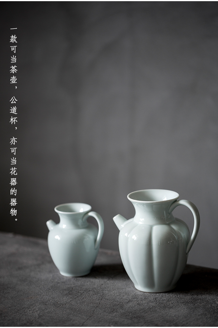 Dream ShuYu rhyme shadow tsing kung fu tea cup hot ceramic fair keller single proof points of tea, Japanese celadon