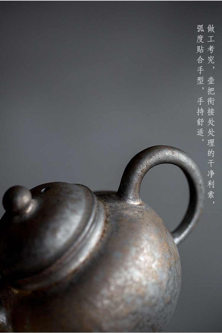 Dream ShuYu rhyme little teapot Japanese home side changed the pot of thick after restoring ancient ways ceramic tea single pot with one person