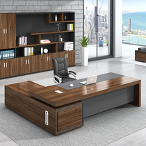 Boss table simple modern manager desk office furniture president table and chair combination supervisor large class table single person
