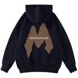 Черная осенняя демисезонная толстовка с капюшоном, куртка, европейский стиль, оверсайз