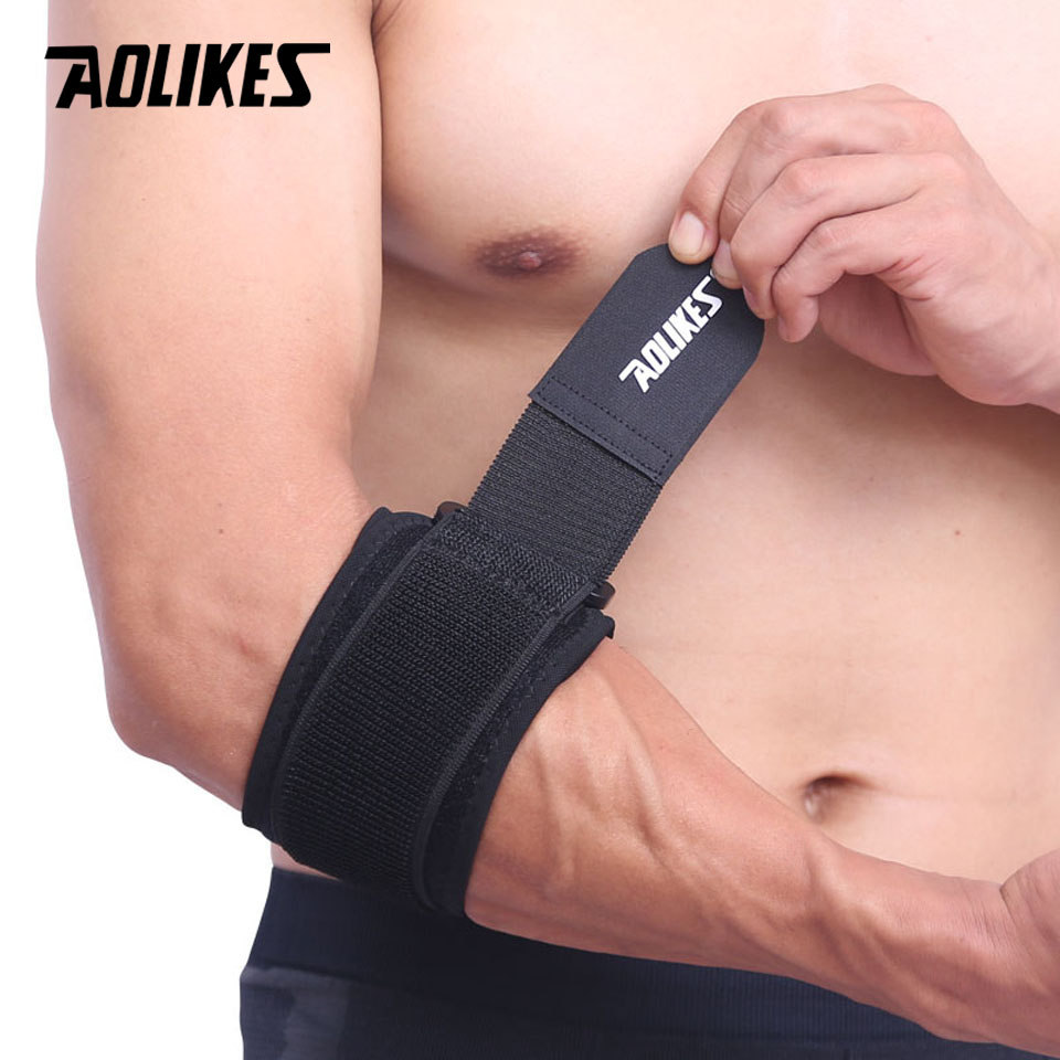 Tennis Elbow Support Guard Pad Strap Brace Fitness Protector