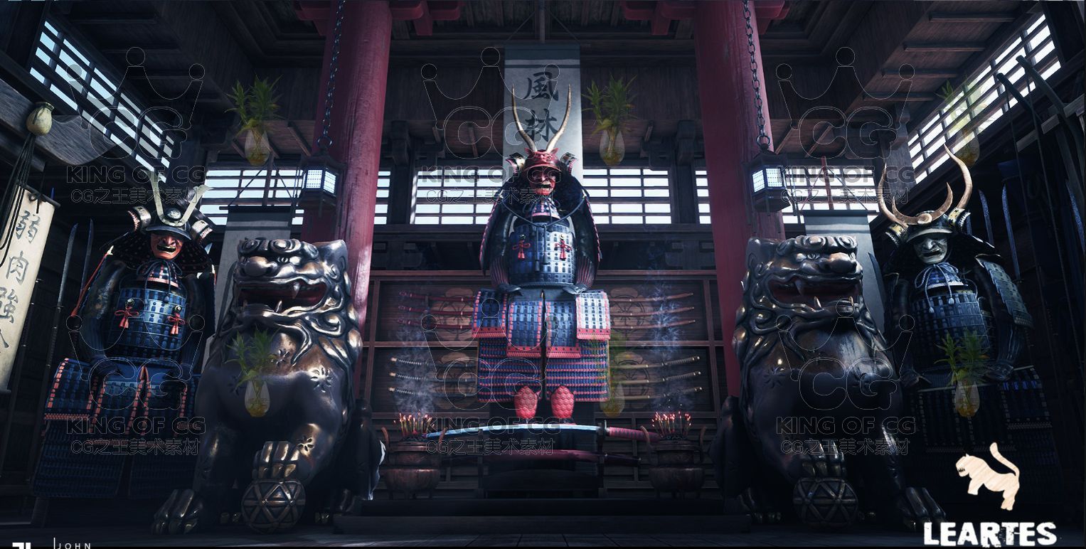 图片[30]-UE5虚幻4 40套中国风古风日式宫殿寺庙山脉古建筑仙侠武侠场景-cg男孩
