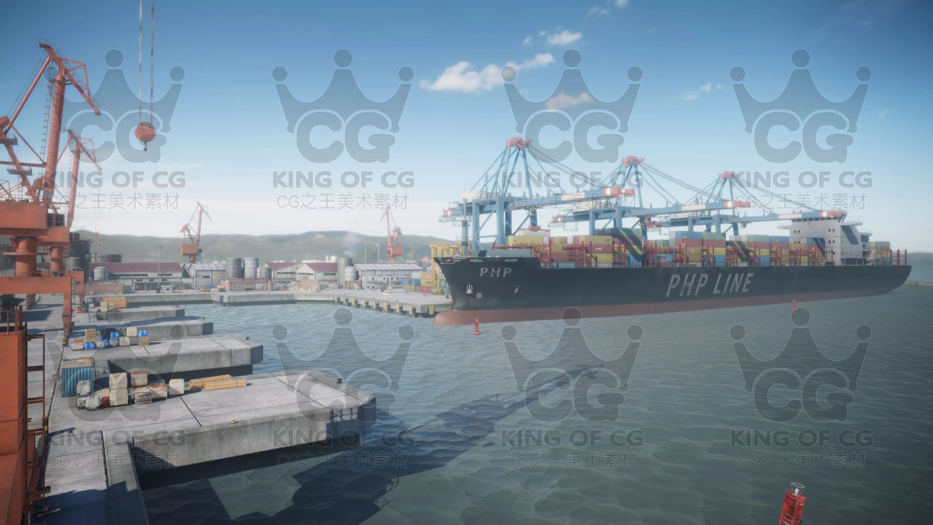 图片[9]-Unity3D港口码头轮船场景模型Snaps Art HD Industrial Harbour-cg男孩