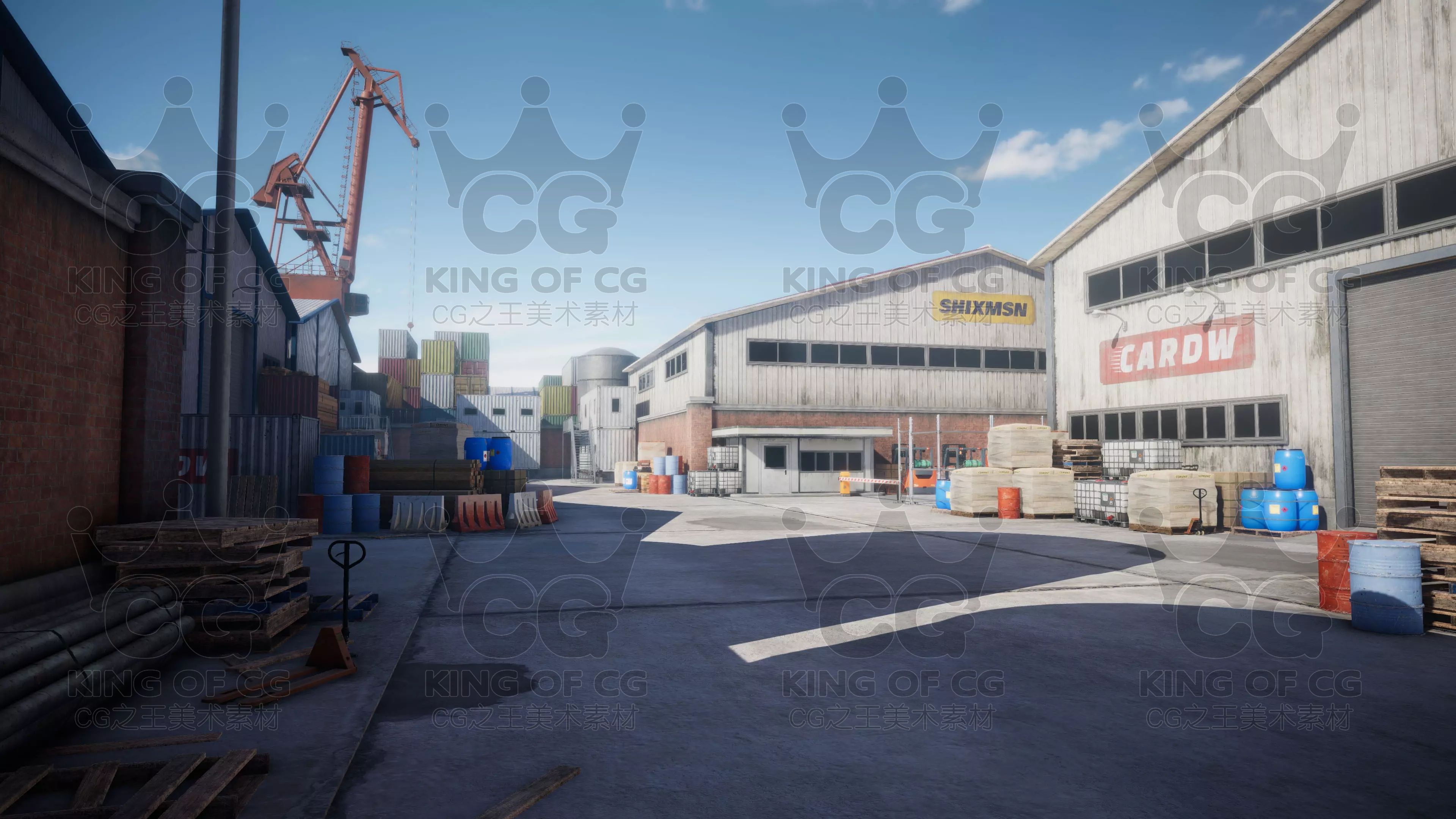 图片[10]-Unity3D港口码头轮船场景模型Snaps Art HD Industrial Harbour-cg男孩