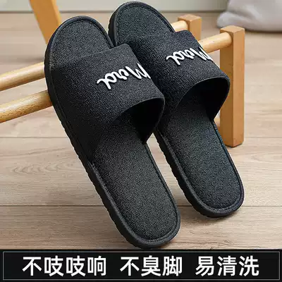 Men's slippers outside wear home bathroom non-slip soft bottom Bath trend indoor thick bottom deodorant sandals men's summer