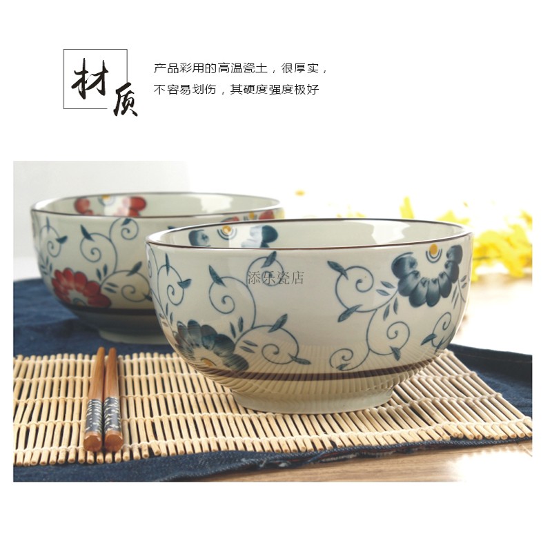 Rainbow such as bowl 6 inches wedding gift porcelain tableware glaze color under the Japanese mercifully Rainbow such as always send 6 inch bowl set to use chopsticks