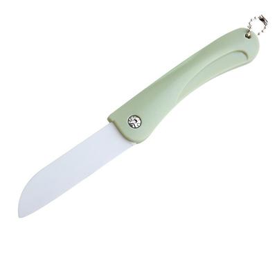 . Small folding fruit knife knife Small household multi - functional Small ceramic portable with a express the type