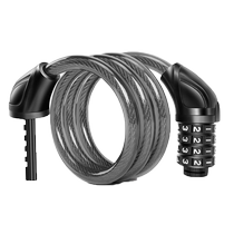 Mountain bike lock anti-theft portable childrens bicycle wire combination lock compact anti-pry ring lock soft lock