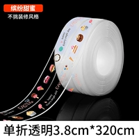 Однократная прозрачная модельная сладость