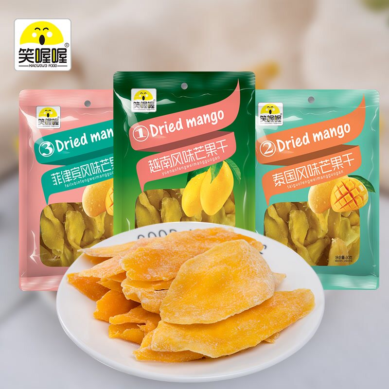 笑喔喔网红芒果干90g