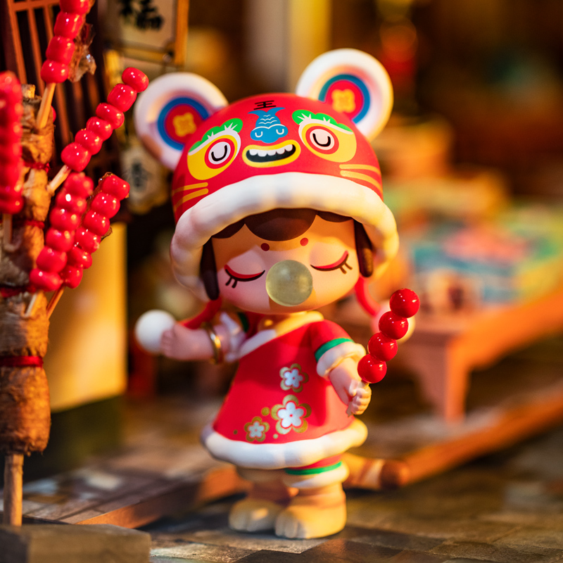 Rolife if to Nanci Xi Xi Zodiac series blind box tide play ornaments do not support return refunds