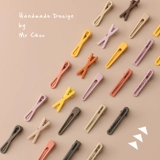 Детская безвредная заколка для волос, аксессуар для волос, челка, шпильки для волос, не повреждает волосы