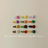 Детская заколка для волос, челка, резинка для волос, аксессуар для волос, в цветочек