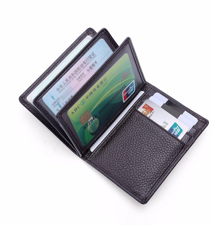 Driver's license leather cover First layer cowhide driver's license Driving license storage clip Multi-function card bag Personality leather document bag