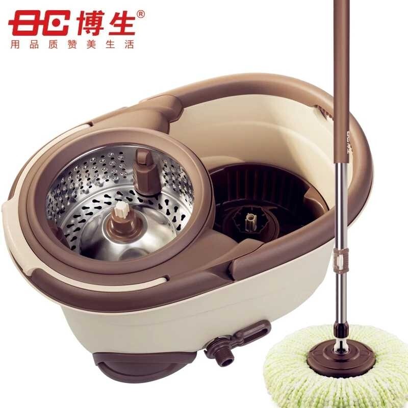 Boson Y28 Automatic Mop Bucket Dual-Drive Automatic Drying Labor-Saving Mop Bucket Rotating Mop Genuine Guarantee
