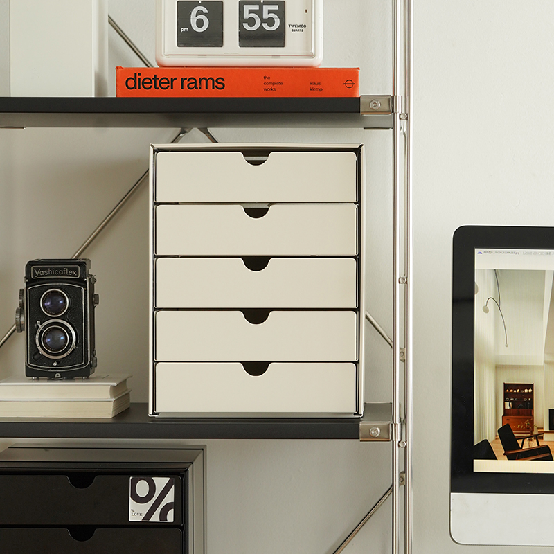 Unicafurn Multi-Layer Drawer-Type File Cabinet ins Modern Simple Desktop Office Metal Storage Locker Unicafurn Multi-Layer Drawer-Type File Cabinet ins Modern Simple Desktop Office Metal Storage Locker