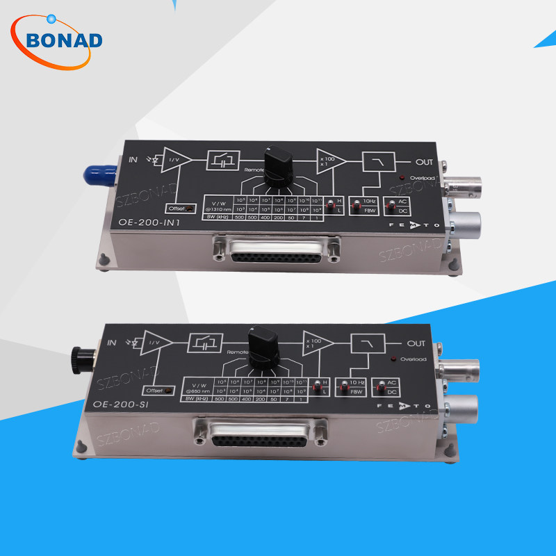 femto跨组可变增益光信号接收器OE-200和OE-300大全OE-200-IN1-FC