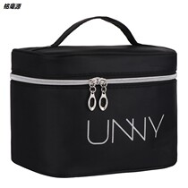 Portable cosmetic bag large capacity multifunctional small Korean simple girl heart waterproof portable storage bag net red