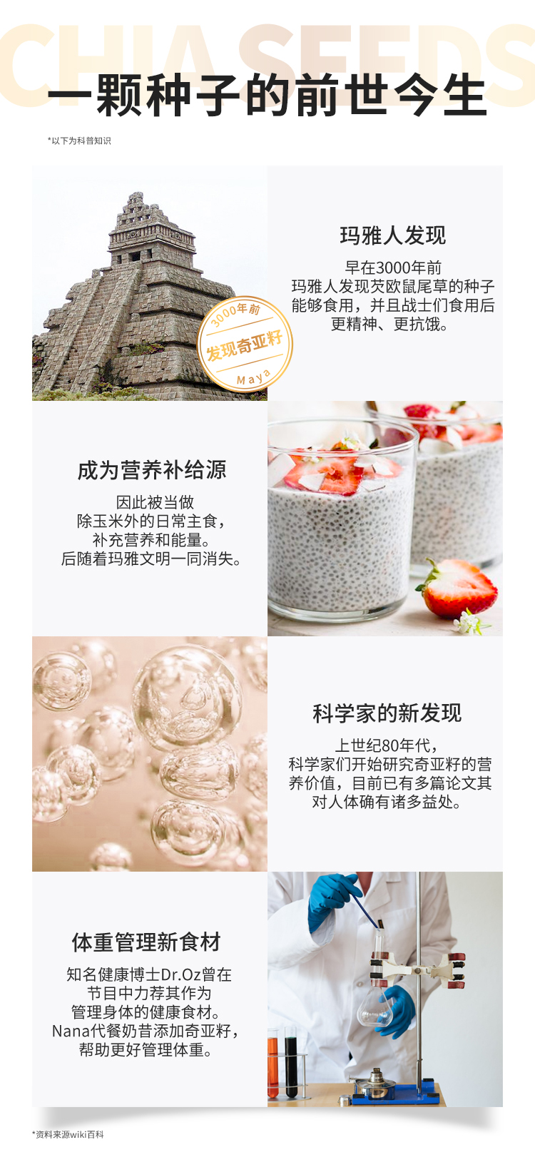 Nana 奇亚籽 0蔗糖 奶茶口感代餐奶昔 饱腹控糖 60g*8瓶装 图4