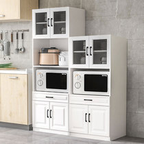 Kitchen cabinet storage cabinet storage rack floor multi-layer multi-function appliances microwave oven cabinet
