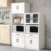 Kitchen cabinet locker storage rack storage cabinet floor multi-layer multifunctional cupboard with door cupboard cupboard