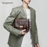 Акриловая дизайнерская кожаная классическая цепь на одно плечо, сумка, воловья кожа