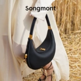 Songmont Кожаная вместительная и большая сумка на одно плечо, воловья кожа