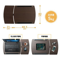 Sofa bedroom table bedside table mobile computer table lift table lazy table desk study table flippable piano white