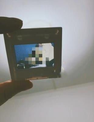 Reverse film frame slide with film clip film decorative clip negative storage finishing clip 70 piece thickening