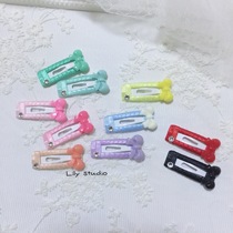 Lilystudio manually customizes Korean imported pet hair jacket butterfly bow bb fragment clamp West Schmalzis