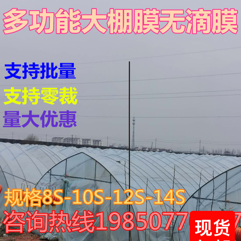 po film no drop of light blue plastic greenhouse film paper transparent insulated agricultural cultivation to grow multifunctional waterproof cloth