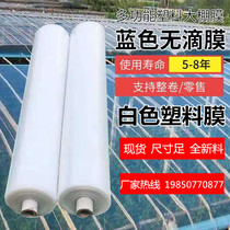 Greenhouse film Plastic film paper Light blue non-drip film Breeding black and white film High quality anti-aging multi-function dust cloth